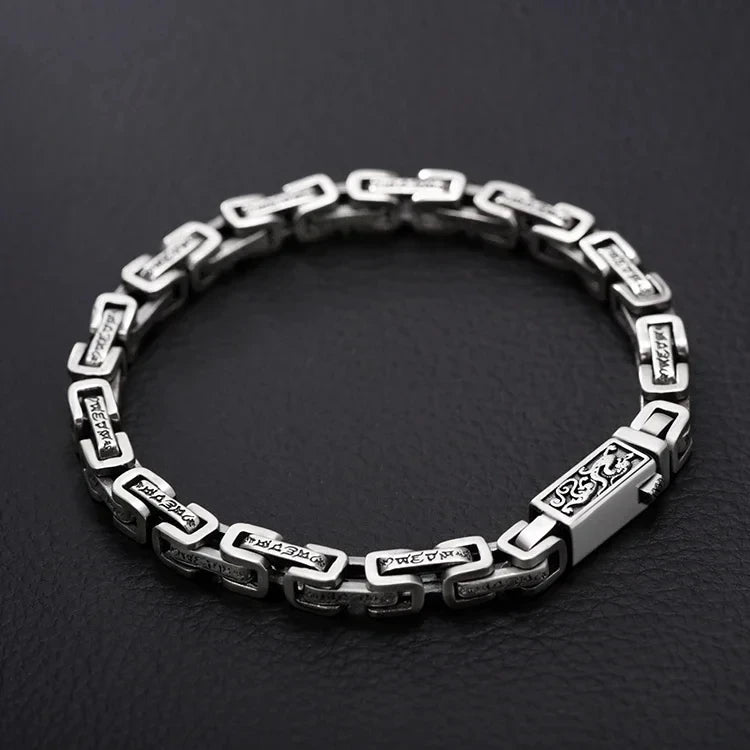 New 925 Sterling Silver Vintage Bracelet