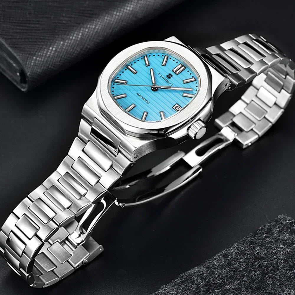 Titanium Men's Watch Automatic Mechanical Waterproof.