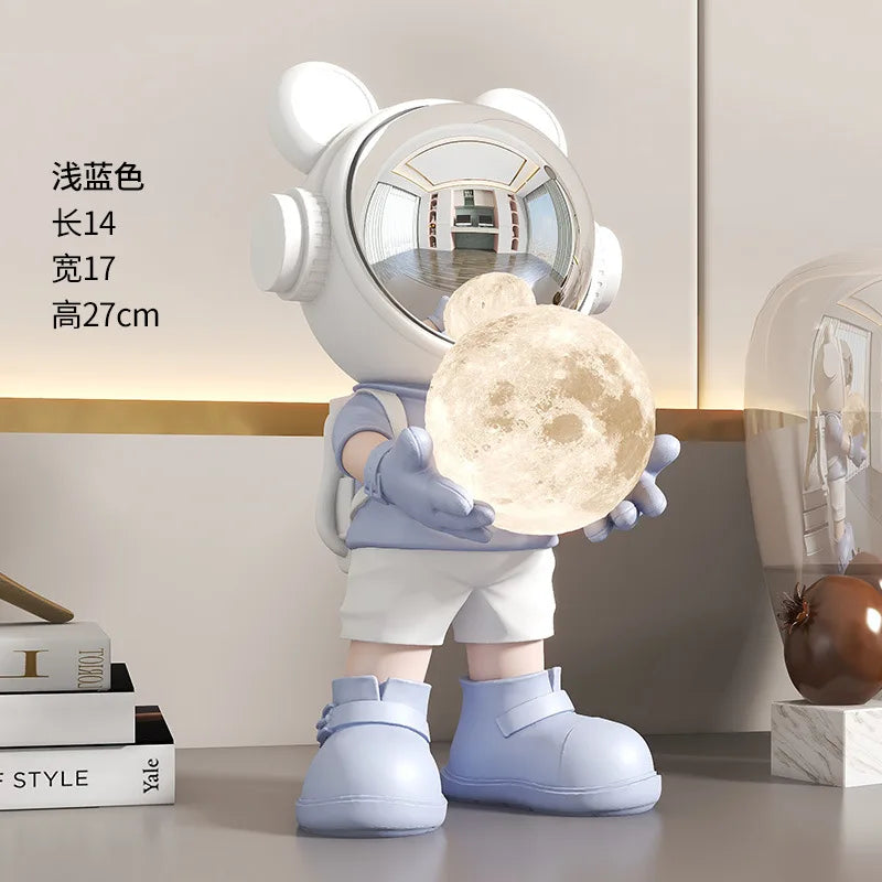 ✨ 2024 New Astronaut Desktop Wine Cabinet: Elevate Your Home Décor! 🍷