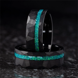 Black Tungsten Carbide Rings for Men.