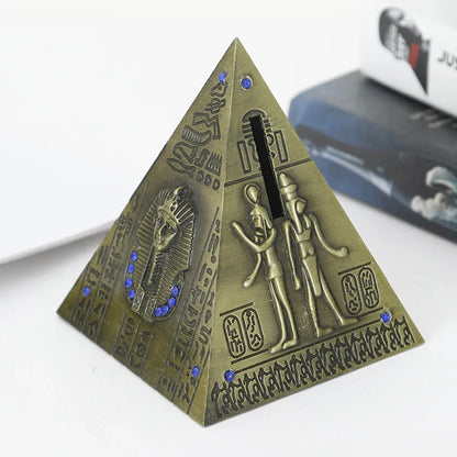 Antique Egyptian Pharaoh Pyramid Meditation.