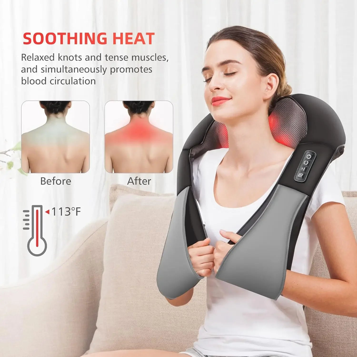 Shiatsu Back Shoulder and Neck Massager.