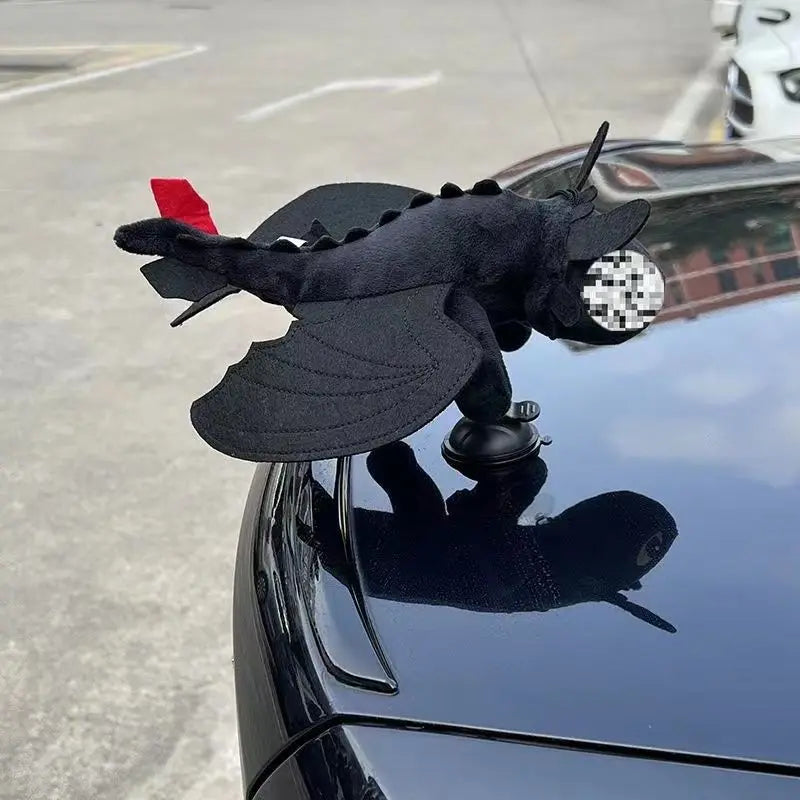 Car Roof Decoration Sunroof Doll Motorcycle.