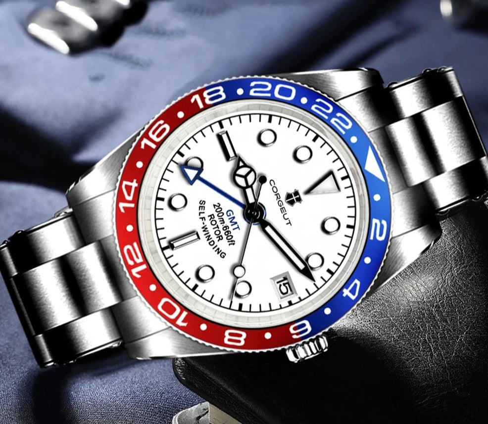 New GMT NH34 High Fashion Business Men's Watches Automatic.