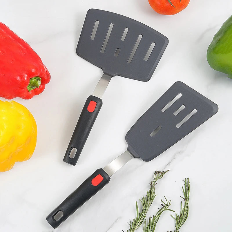 Silicone Spatula for Non-Stick Pots - High-Temperature Resistant Stir Fry Spatula.