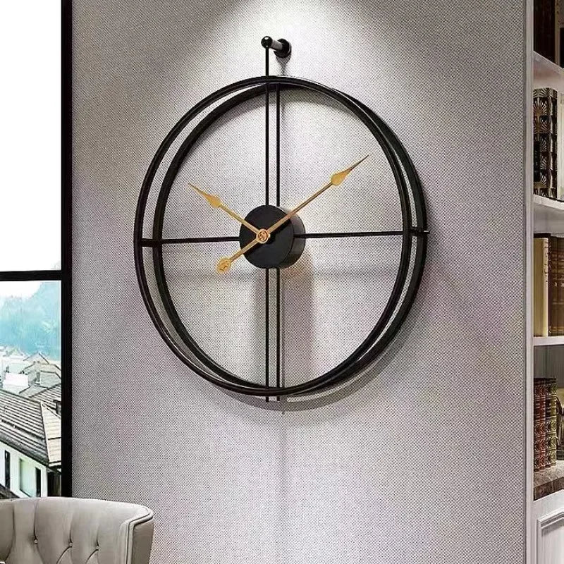 Wall Clock Modern Design Large Mute Clocks.