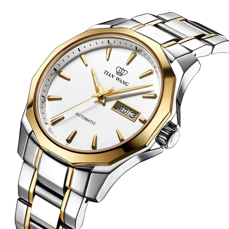 TIAN WANG Men's Watches Automatic Mechanical Watch.