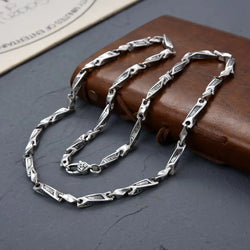 Silver Jewelry Retro Sweater Chain.