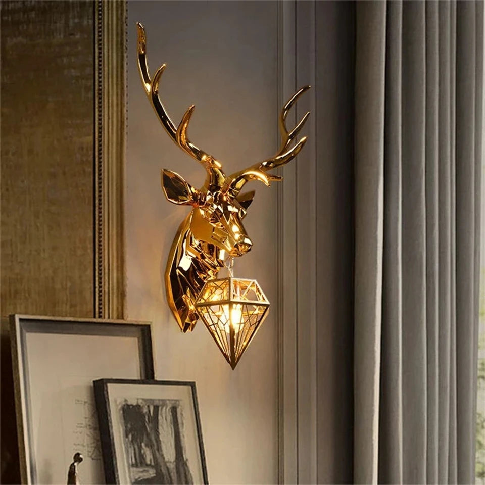 Nordic Antler Wall Lamp Modern LED Wall Lights