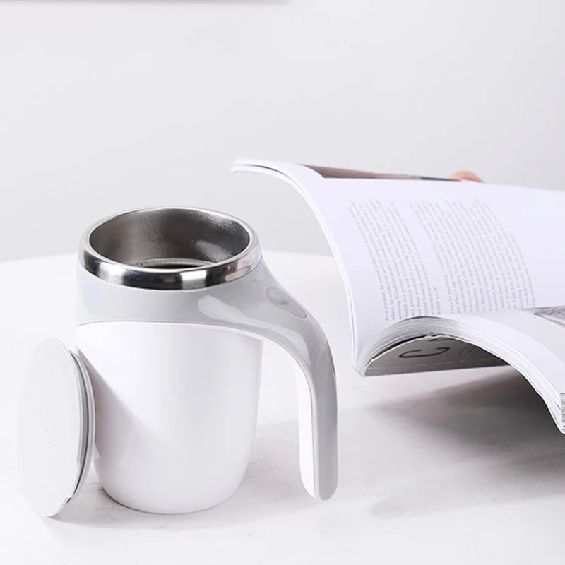 Automatic Stirring Cup Mug Rechargeable Portable Coffee.