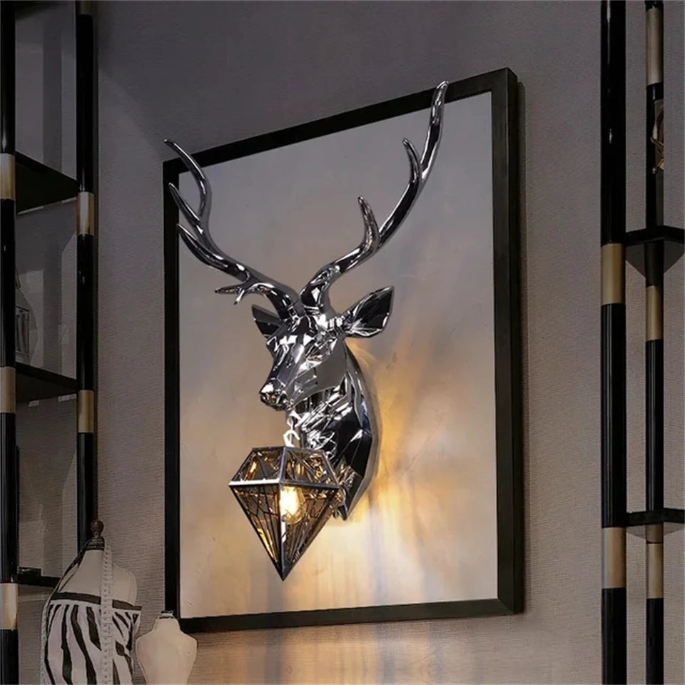 Nordic Antler Wall Lamp Modern LED Wall Lights