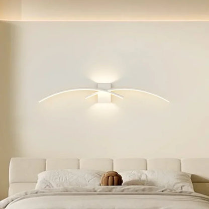 Modern, LED wall lamp, Contemporary lighting, Wall-mounted light, Minimalist design, Energy-efficient, Adjustable brightness, Interior lighting, Home decor, Ambient lighting, Sleek fixture, Accent lighting, Task lighting, Decorative sconce, LED technology,