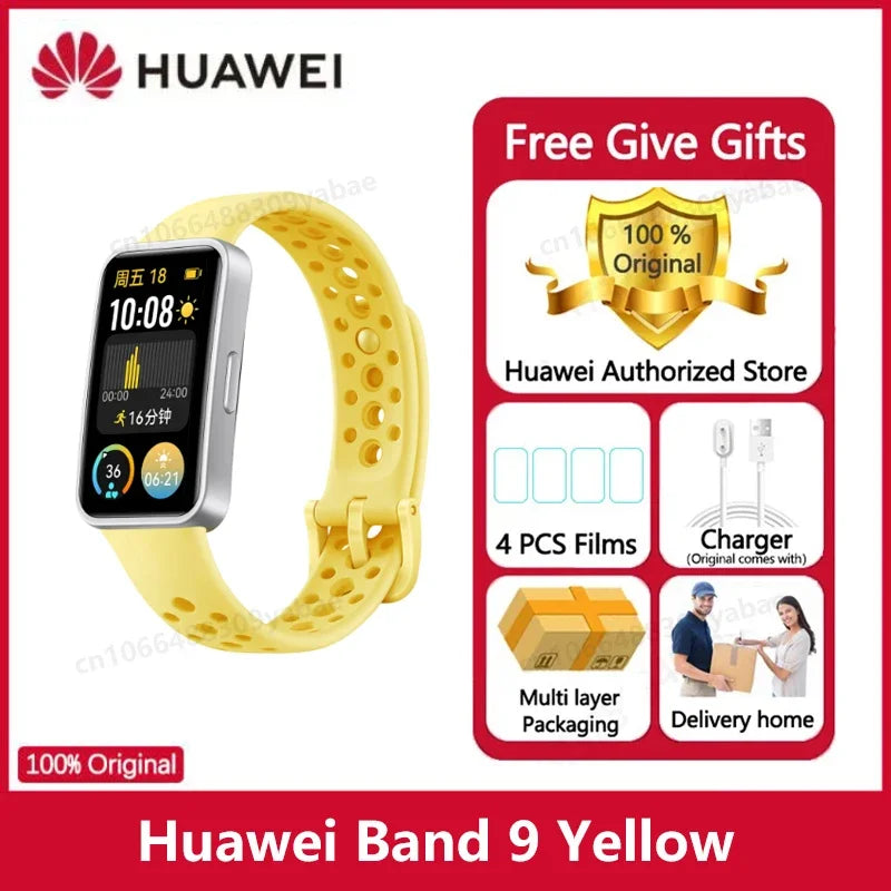 Huawei Band 9 smart sports bracelet, thin and comfortable,.