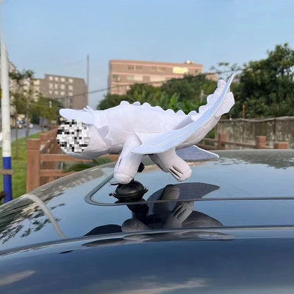 Car Roof Decoration Sunroof Doll Motorcycle.