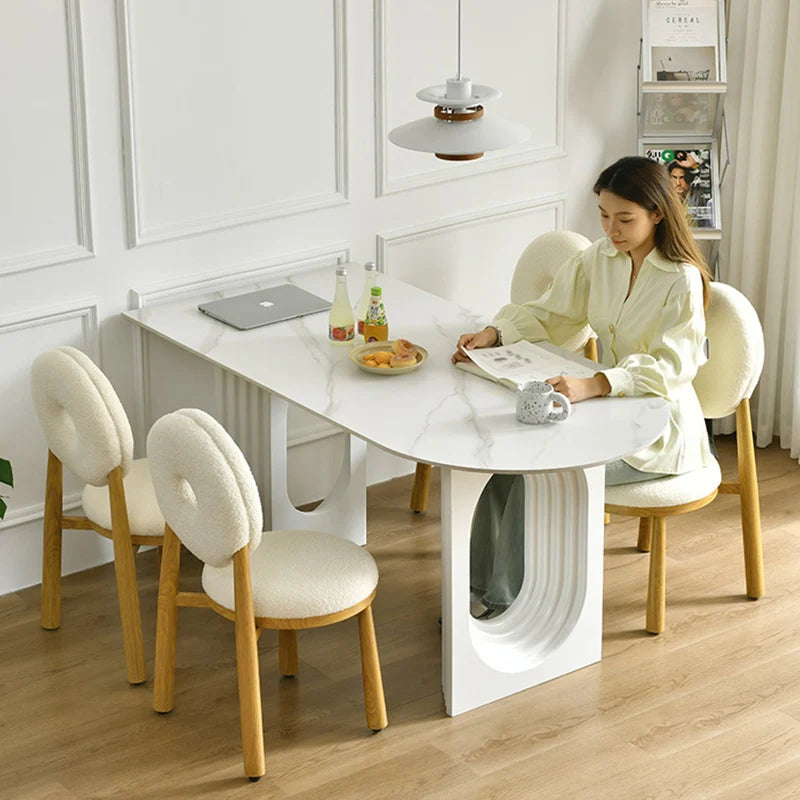 Dinner Service Dinner Table Set 4-seater Dressing Table Coffee Multi functional File Juegos De Comedor Table