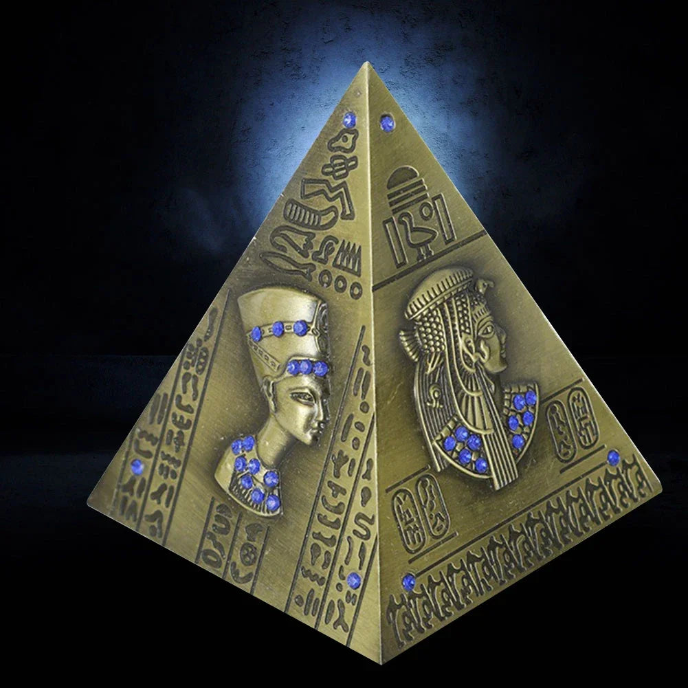 Antique Egyptian Pharaoh Pyramid Meditation.