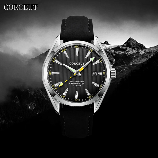 Jungle Luxury Leather Men's Watches Automatic.