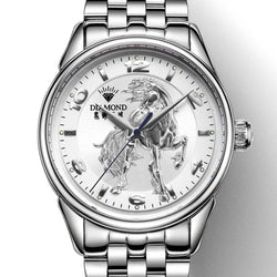 Shanghai Diamond Watch for Men - Luxury 3D Horse.