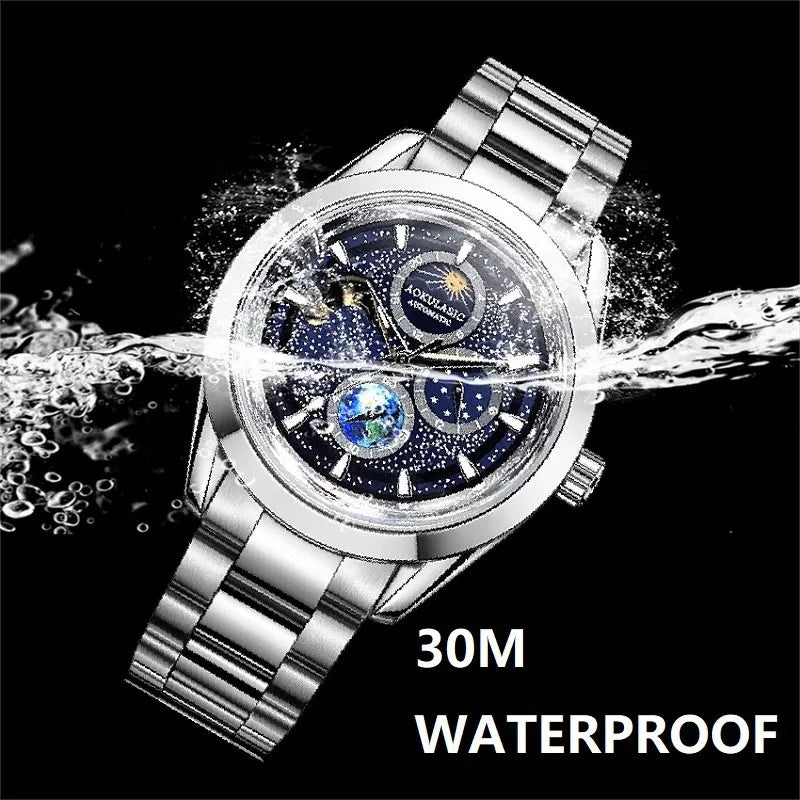 Aokulasic For Men's Watches Stainless Steel Automatic.