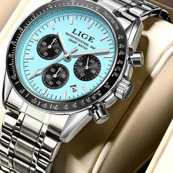 Luxury Business Men Watches Stainless WristWatch.