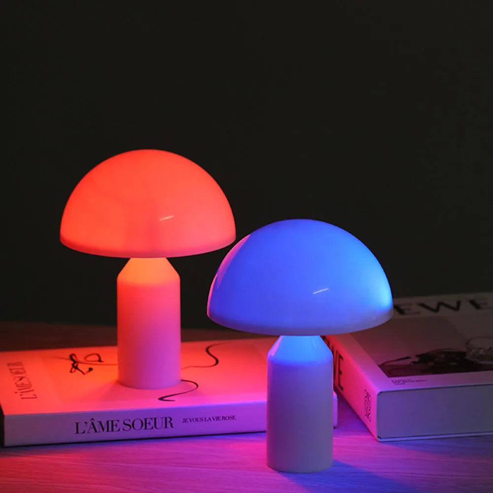 Mushroom Touch Bat Light Adjustable Brightness.