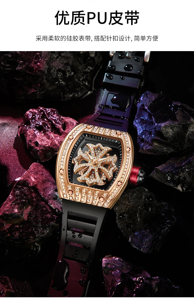 Luxury Diamond Men's Watch Fashion Automatic.