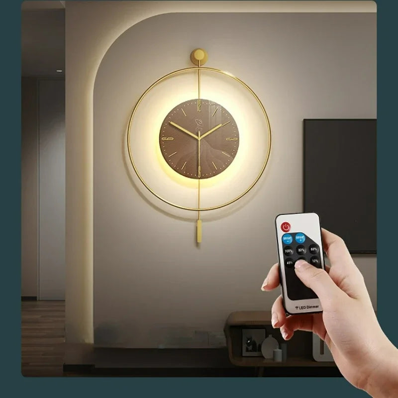 Personality Minimalist Clock Wall Clock Living Room.