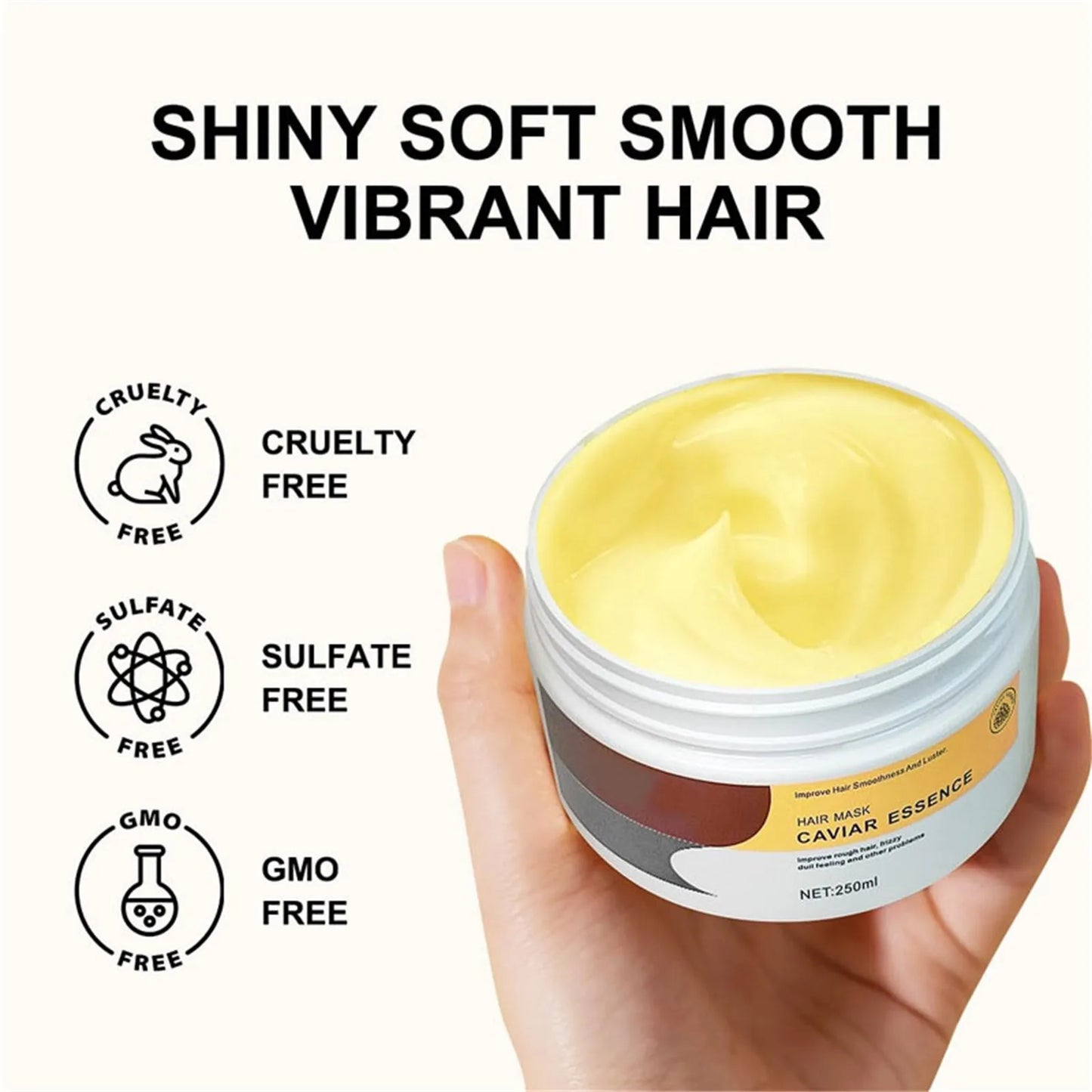 Collagen Hair Mask Professional Hair Scalp Treatment Cream Smoothing Straightening Soft Frizz Repair Damaged Hair Care Products