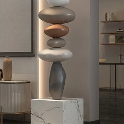 Creative Home Decor Large Stone 80CM Glowing Stone Statue.