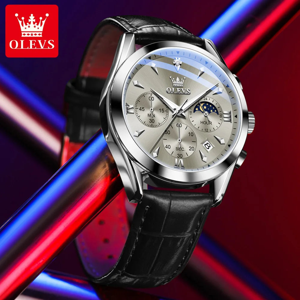 OLEVS 3609 Chronograph Fashion Quartz Watch.