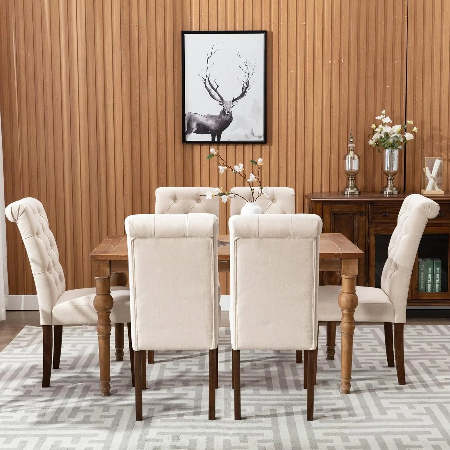 Dining Chairs Set of 6.