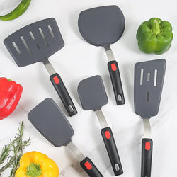 Silicone Spatula for Non-Stick Pots - High-Temperature Resistant Stir Fry Spatula.