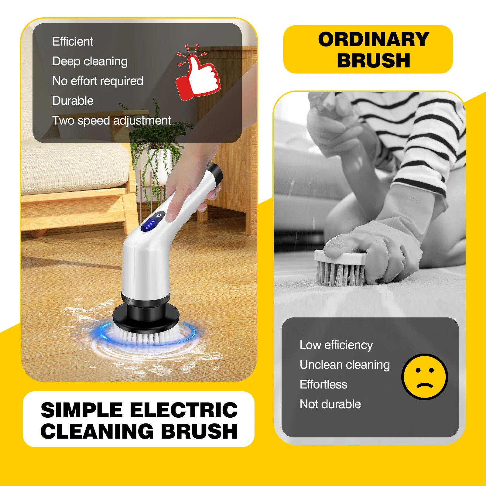 Cordless Electric Brush Multi-functional Automatic.