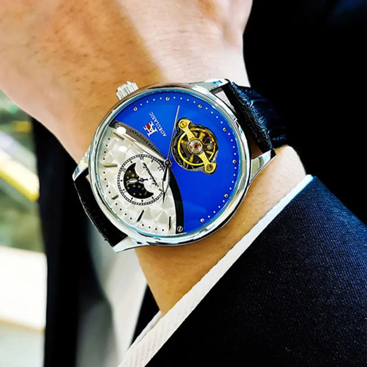 2023 AOKULASIC Tourbillon Moon Phase Watch.