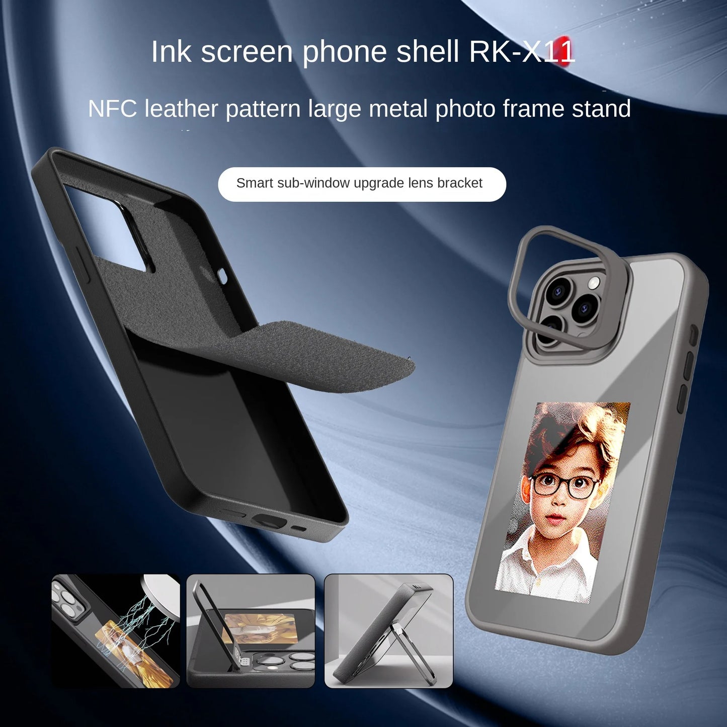 Luxurious Upgraded NFC DIY Picture Ink Phone.