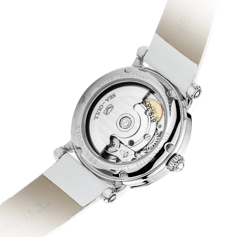 Seagull Mother of Pearl Dial Onion Crown Women