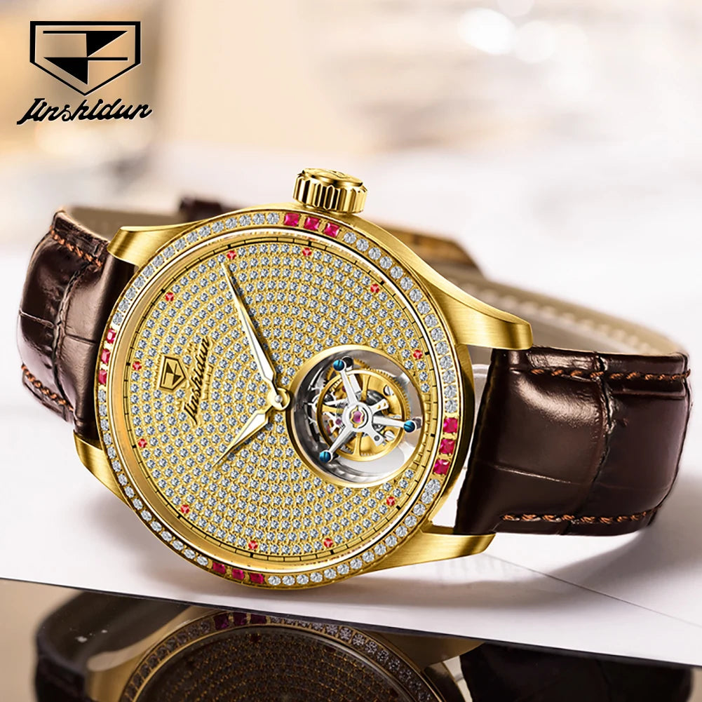 JSDUN Top luxury Original Men's Watches Tourbillon.