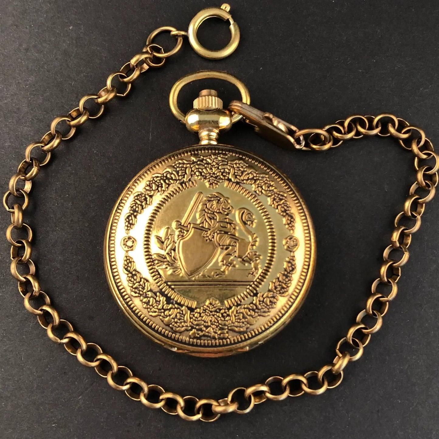 Luxury Vintage Gold Pocket Watch Mechanical.