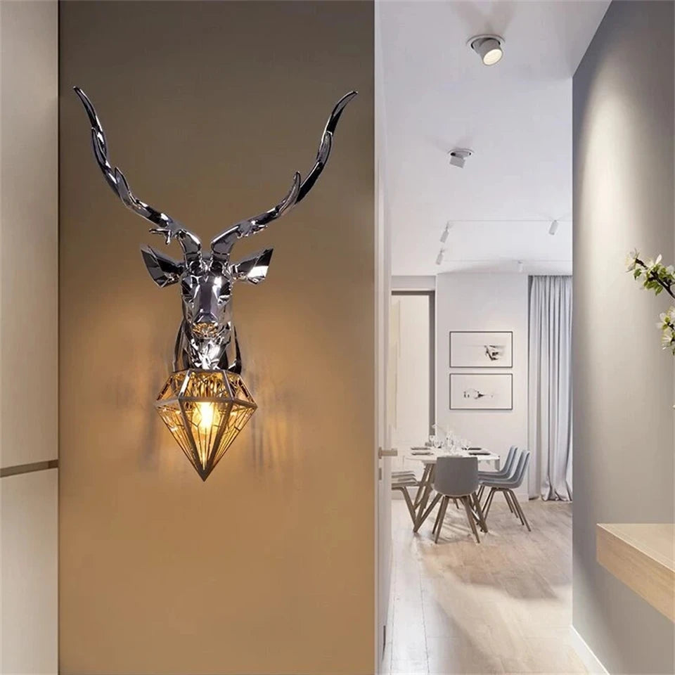 Nordic Antler Wall Lamp Modern LED Wall Lights