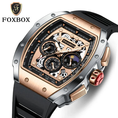 Relogio Masculino LIGE Men Watch Foxbox