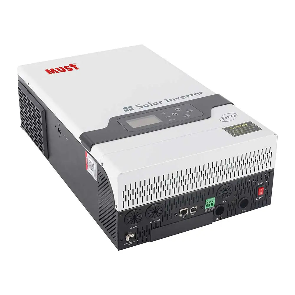 MUST PV1800 PH1800 PRO 450V 5.2KW 48V On Off Grid Hybrid Solar Inverter PV Input 6000W  MPPT 100A Charger SUB Mode