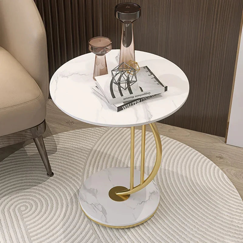 Premium Luxury Marble Coffee Table: Modern Elegance for Your Home.