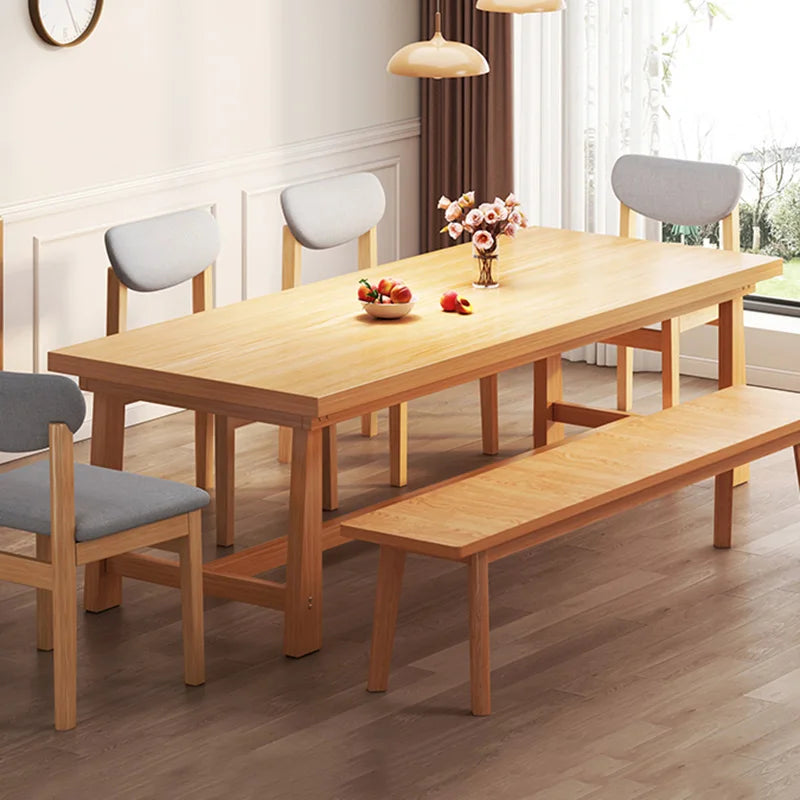 Luxury Wooden Dining Table for Small Spaces.