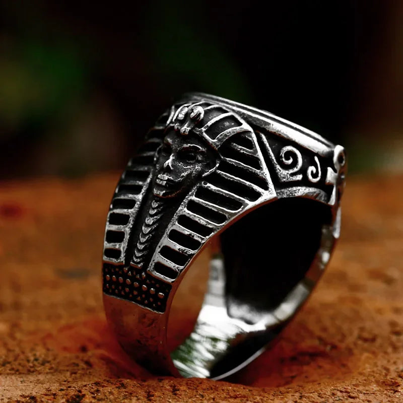 New Style Stainless Steel Eye of Horus Ring.