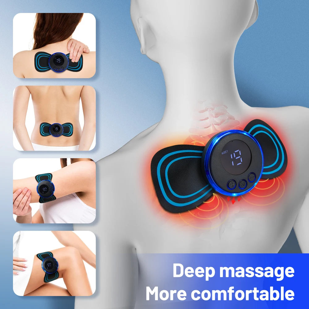 Neck Massager EMS Muscle Stimulator Electric.