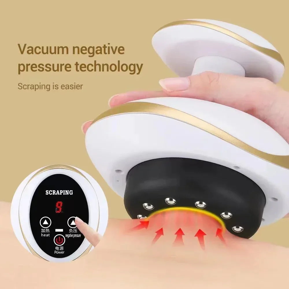 Electric Massage Scraping Body Dredging Cupping.