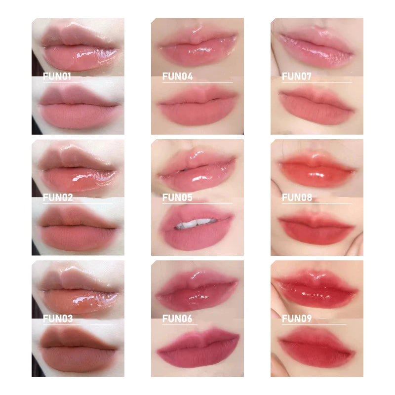 &amp;nbsp;Double-Headed Two Effect Lip Glaze