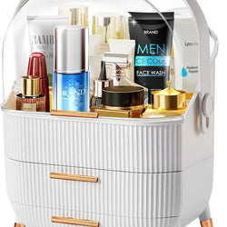 Egg Shape makeup organizer for vanity,portable.