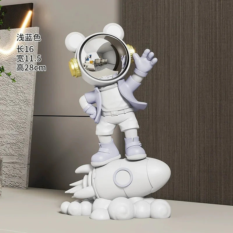 ✨ 2024 New Astronaut Desktop Wine Cabinet: Elevate Your Home Décor! 🍷