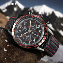 JOBU Men's Chronograph Watches - Triple Functionality,.